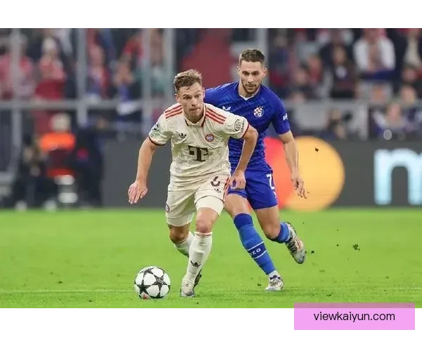 基米希在新赛季展现出持续提升的足球影响力，成为球队中场核心。